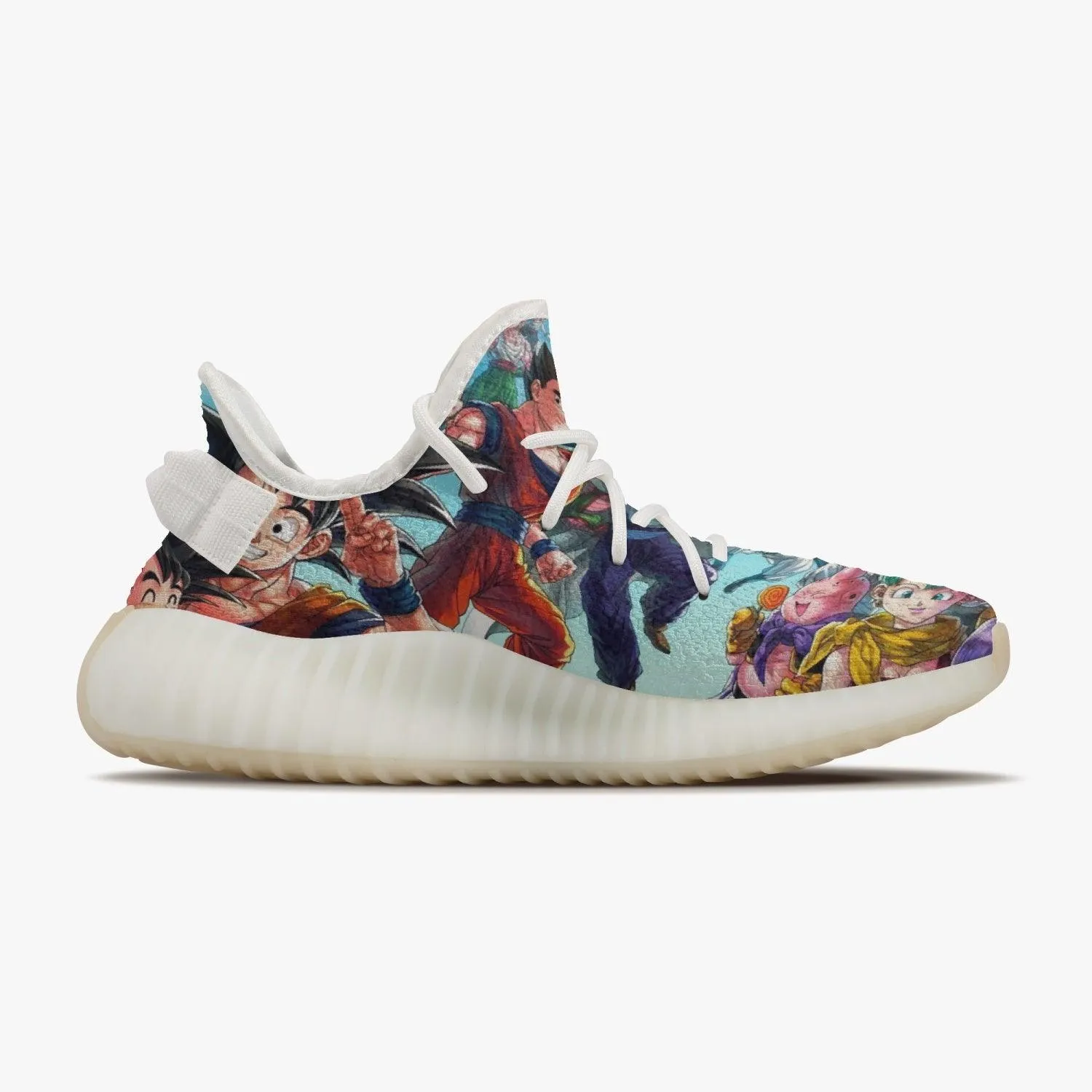 Dragon Ball Z Son Goku and Friends YZ White Anime Shoes