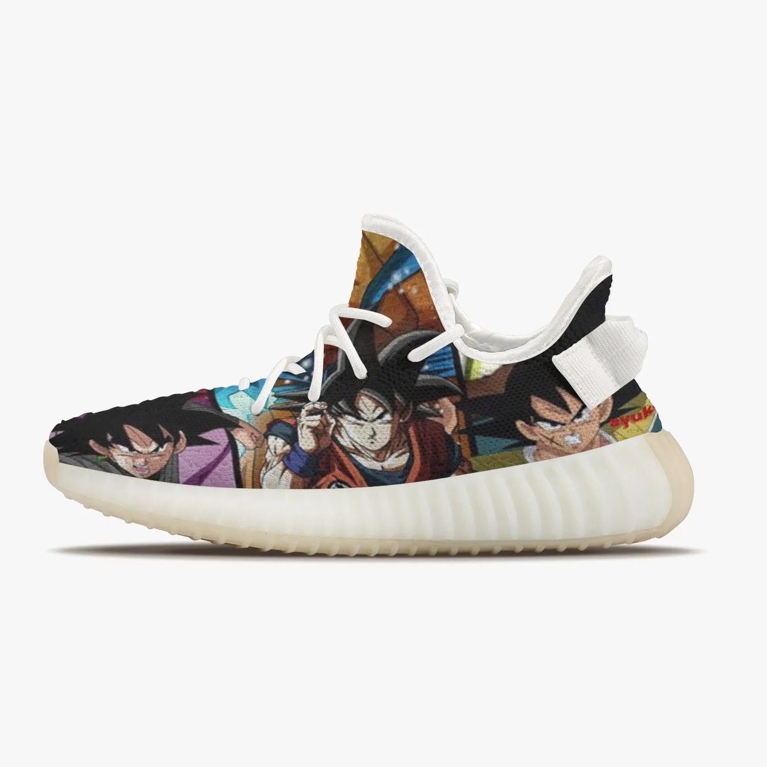 Dragon Ball Z Son Goku and Friends YZ White Anime Shoes