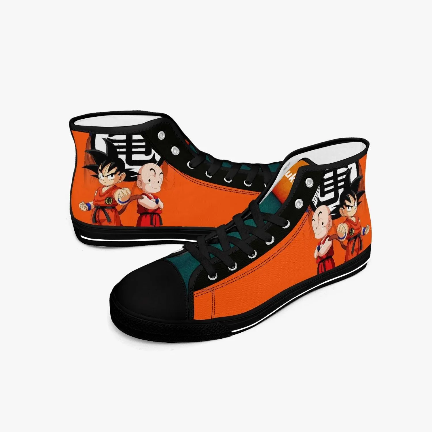 Dragon Ball Z Son Goku and Krillin A-Star Mid Anime Shoes