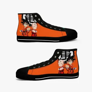Dragon Ball Z Son Goku and Krillin A-Star Mid Anime Shoes