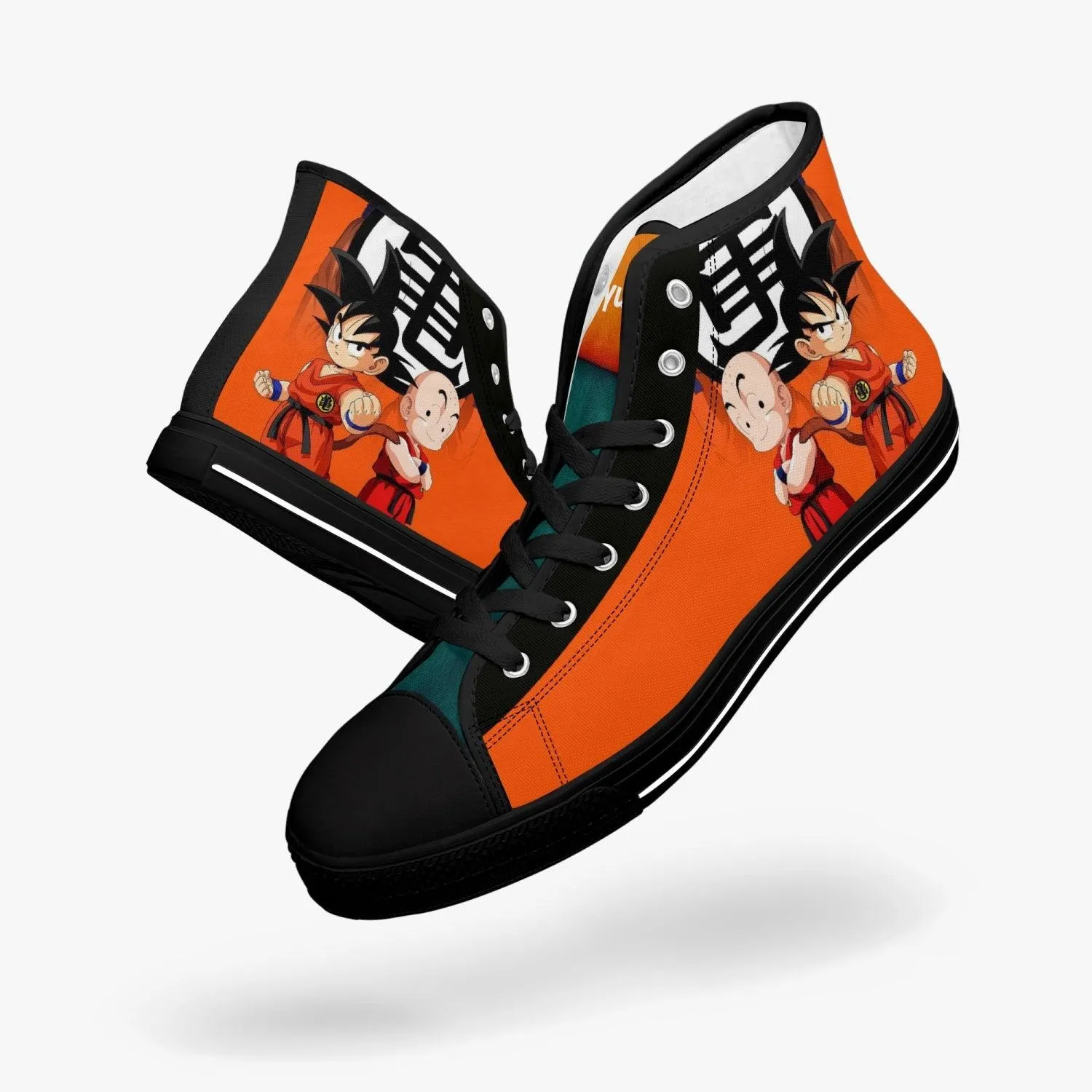 Dragon Ball Z Son Goku and Krillin A-Star Mid Anime Shoes