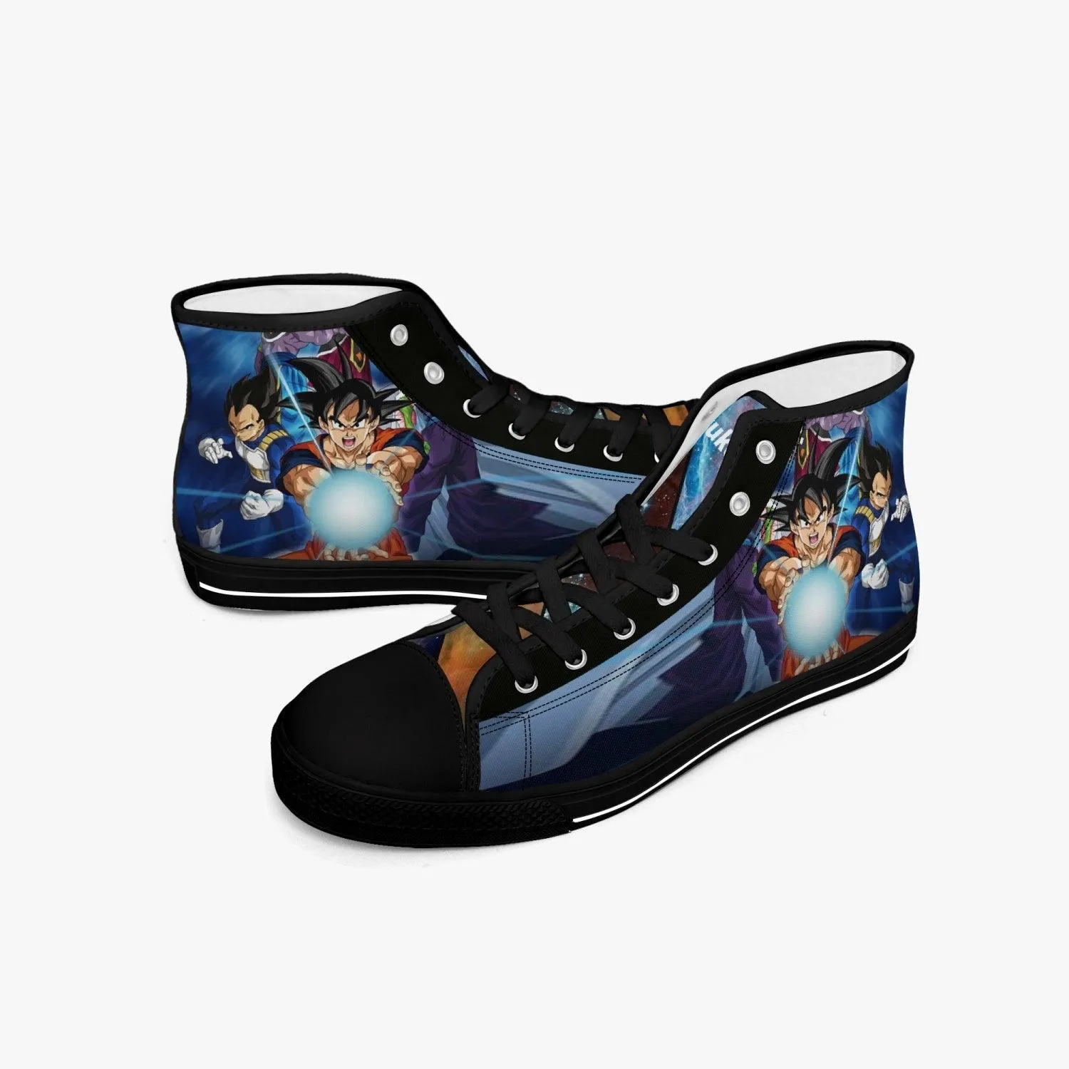 Dragon Ball Z Son Goku and Vegetta A-Star Mid Anime Shoes
