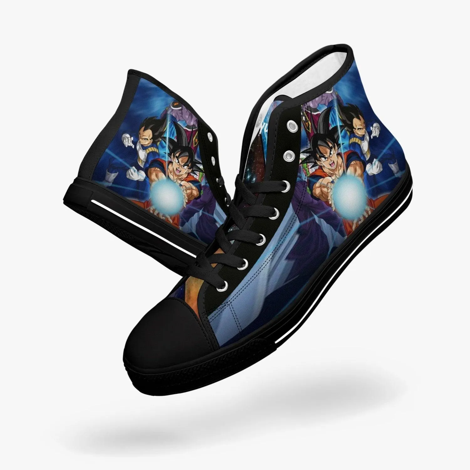 Dragon Ball Z Son Goku and Vegetta A-Star Mid Anime Shoes