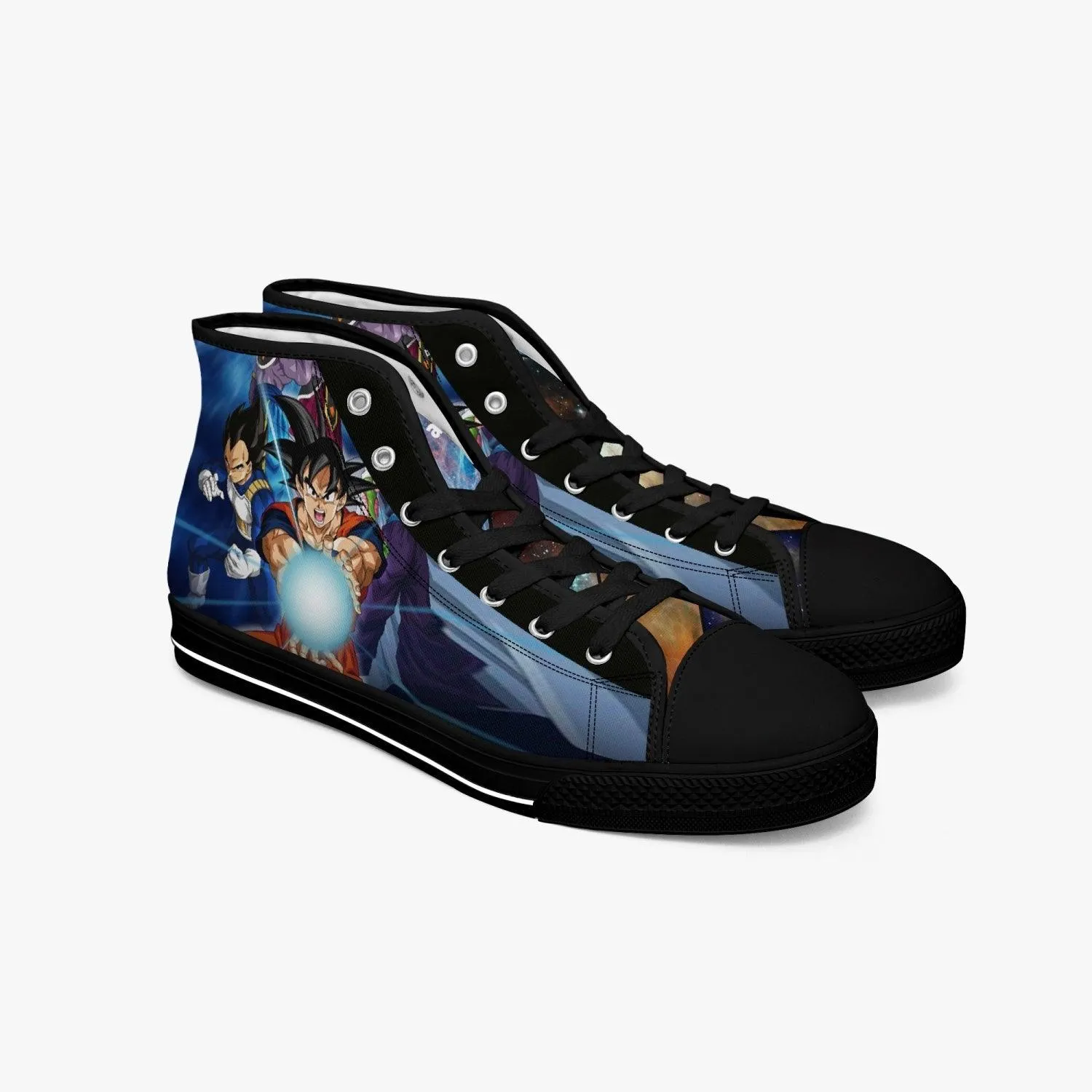 Dragon Ball Z Son Goku and Vegetta A-Star Mid Anime Shoes