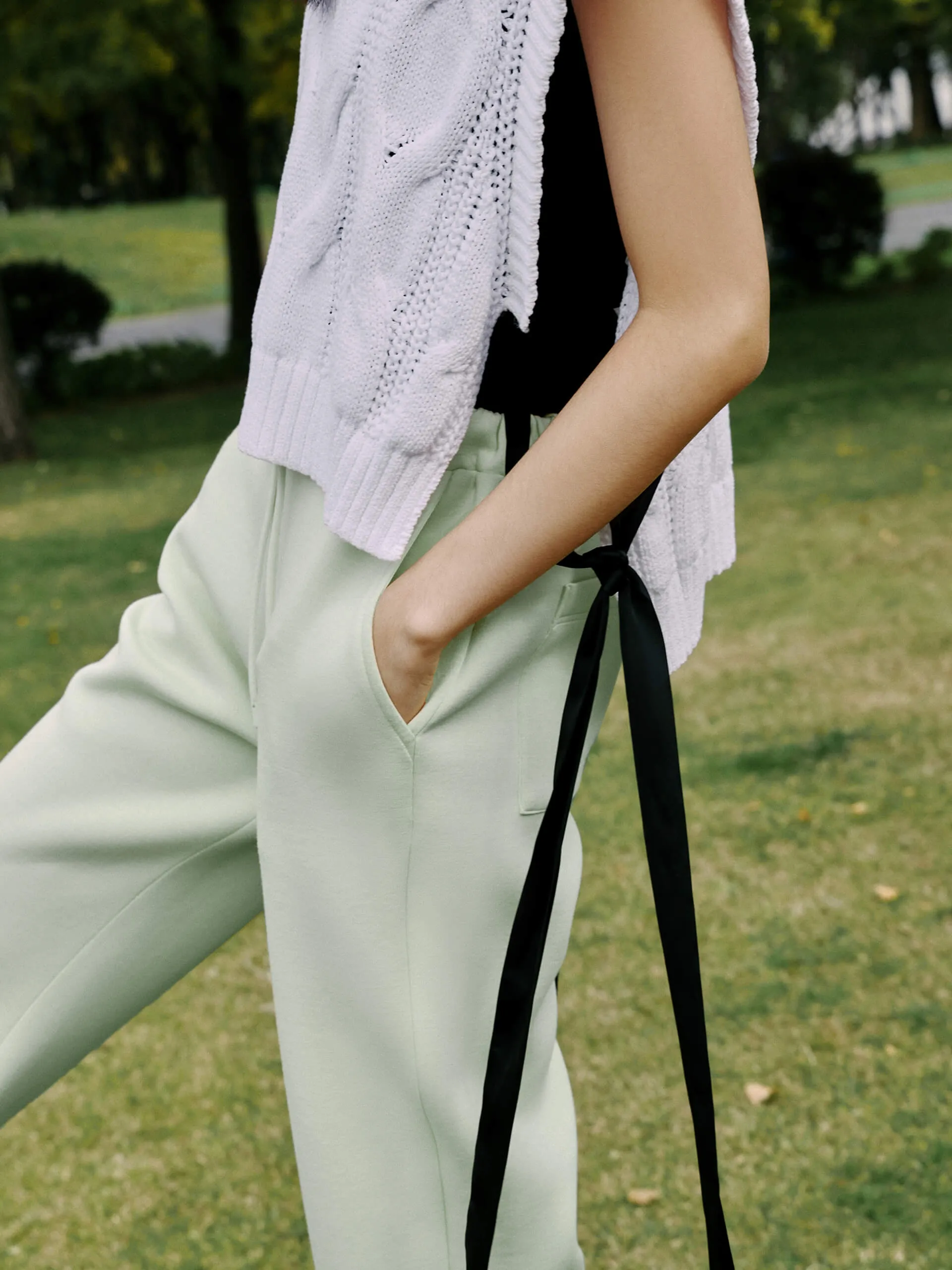 Drawstring Jogging Pants