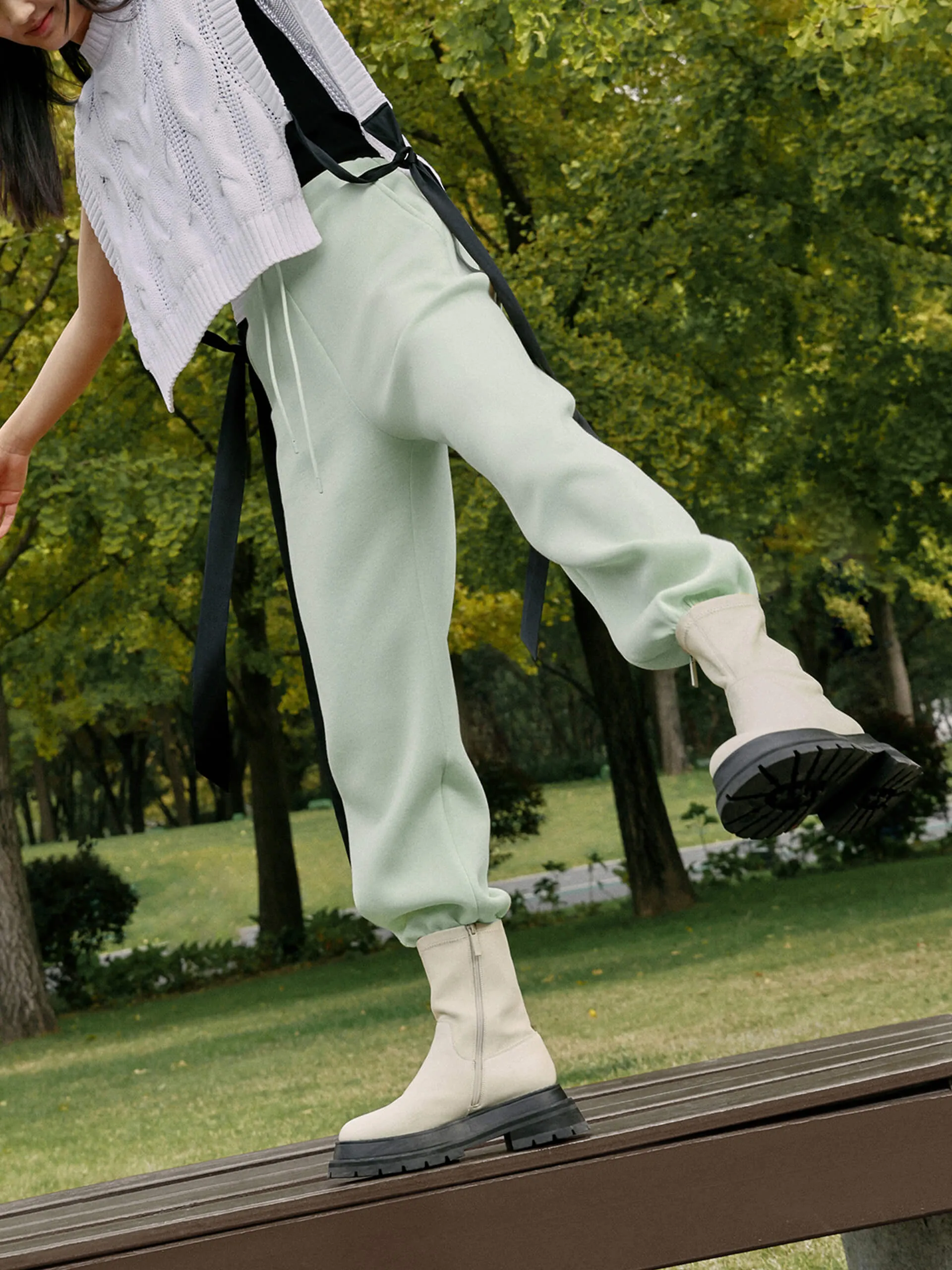 Drawstring Jogging Pants