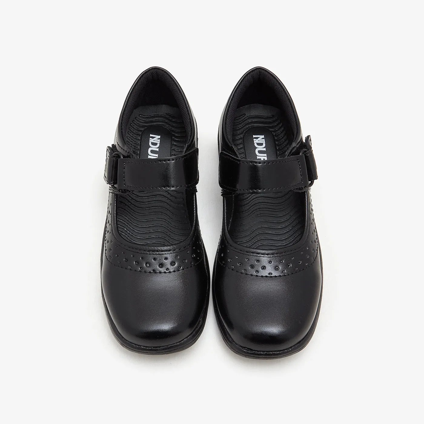 Easy Fit Girls School Shoes