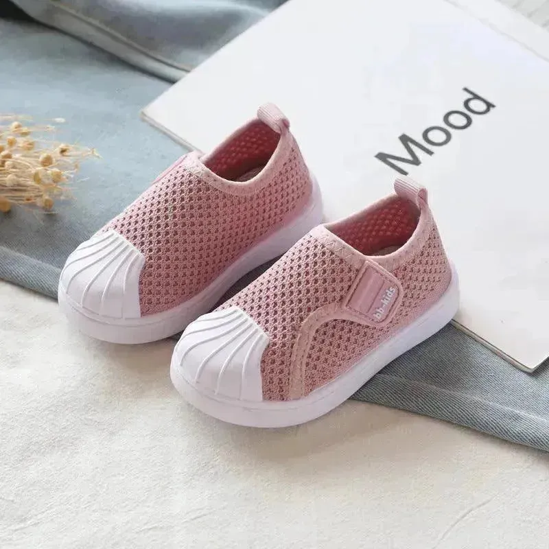 Girls Boys Casual Shoes Spring Infant Toddler Shoes Comfortable Non-slip Soft Bottom Children Sneakers Baby Kids Shoes