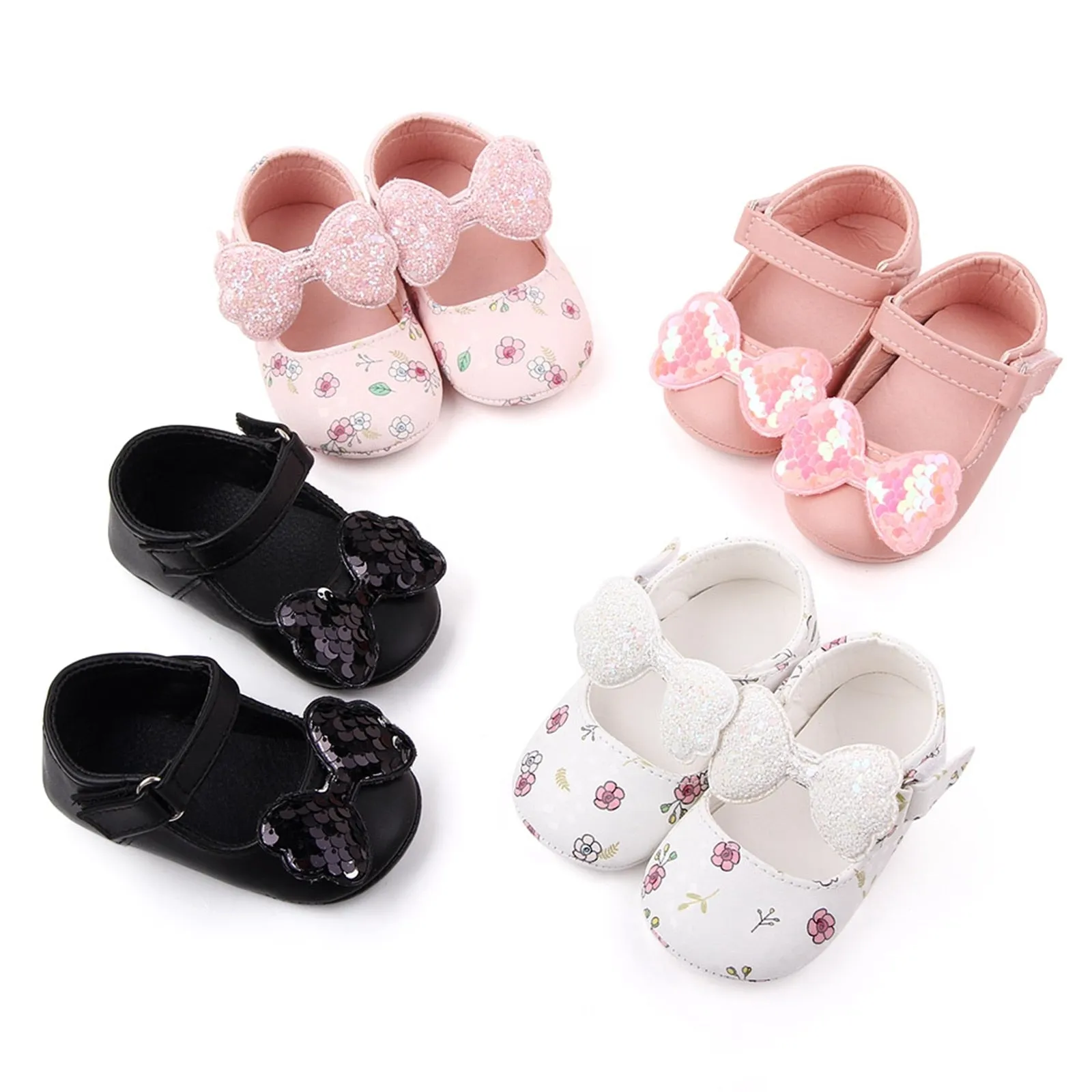GLITTER Bowtie Shoes