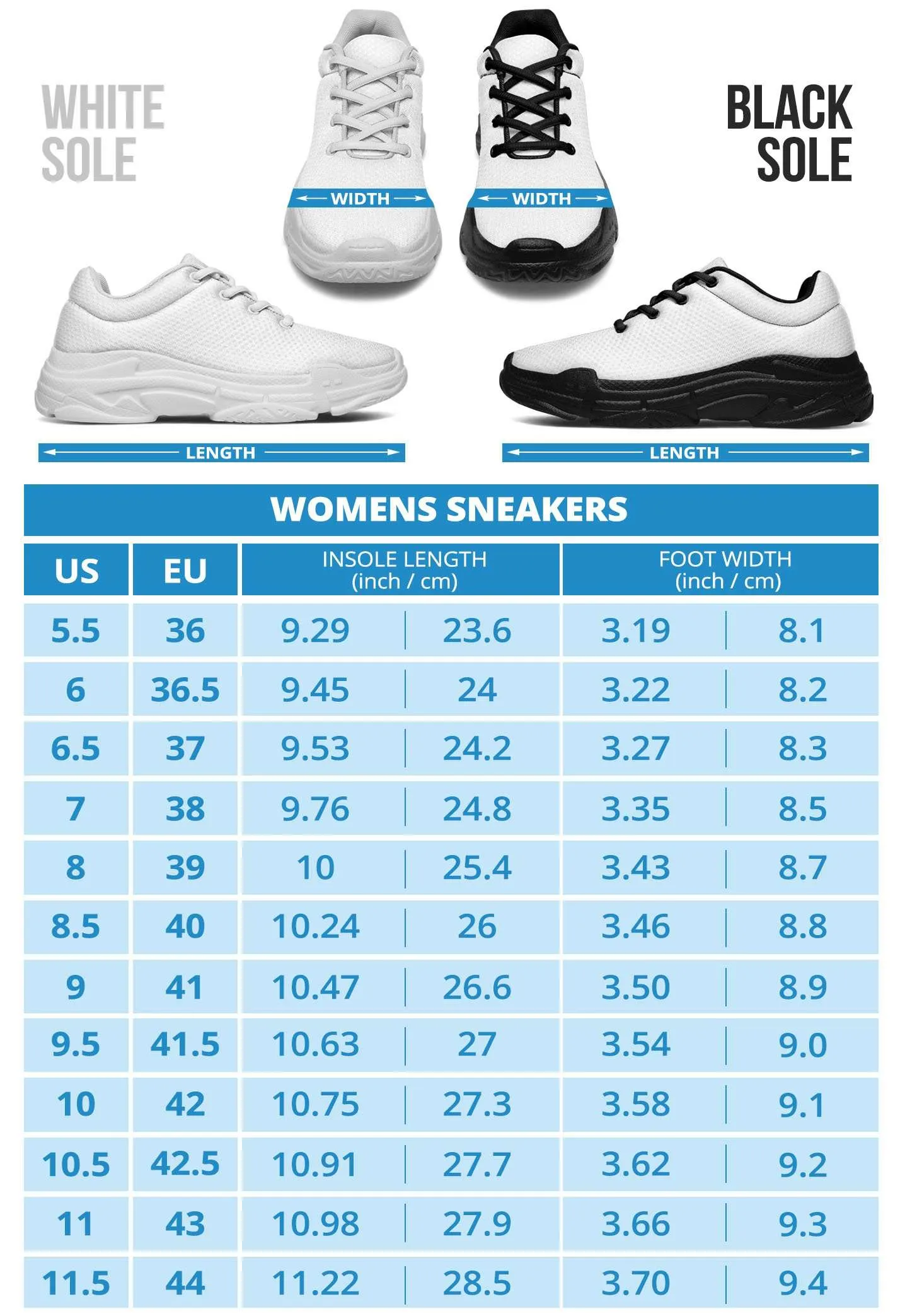 Gonzaga #ZagUp Chunky Sneakers