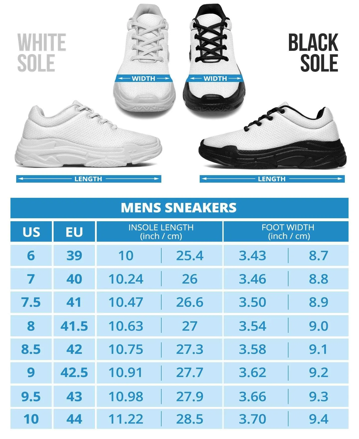 Gonzaga #ZagUp Chunky Sneakers