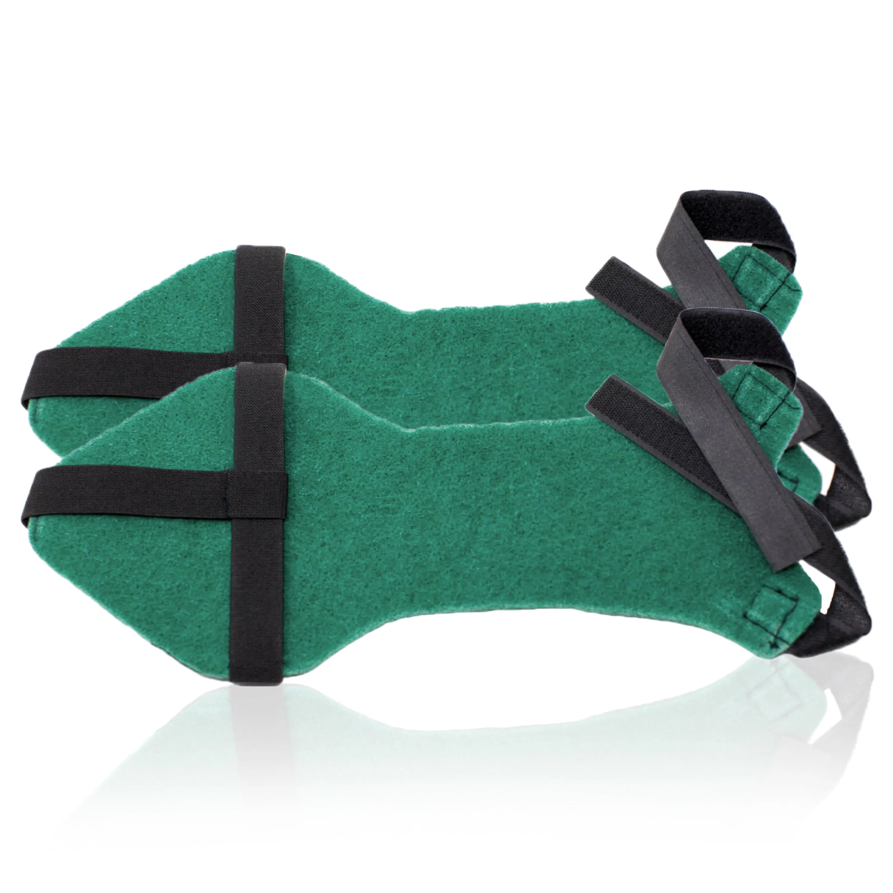 Green Washable Shoe Scrubber with Inbuilt Slip-resistant, Reinforced Edges - Bison Life