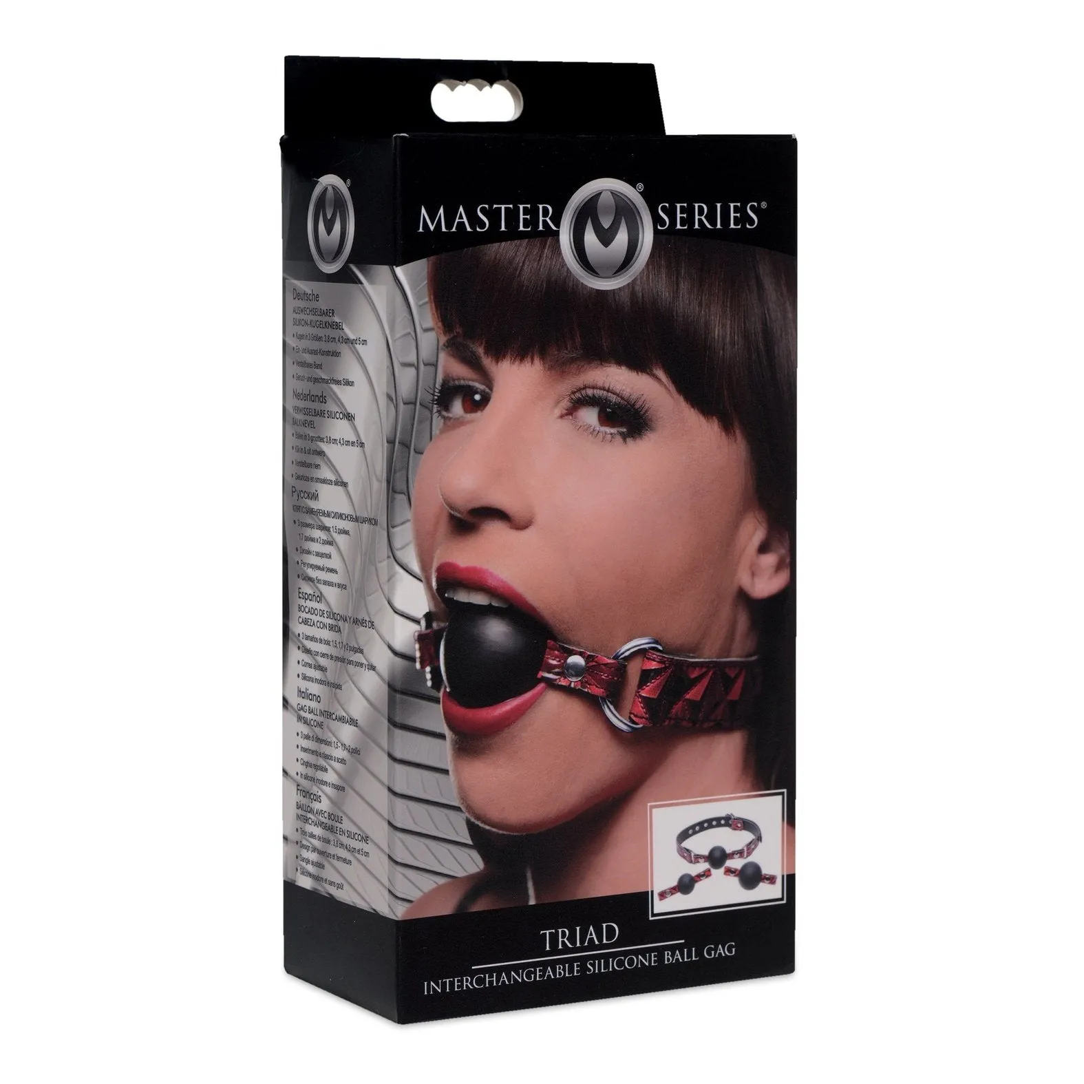 Interchangeable Silicone Ball Gag