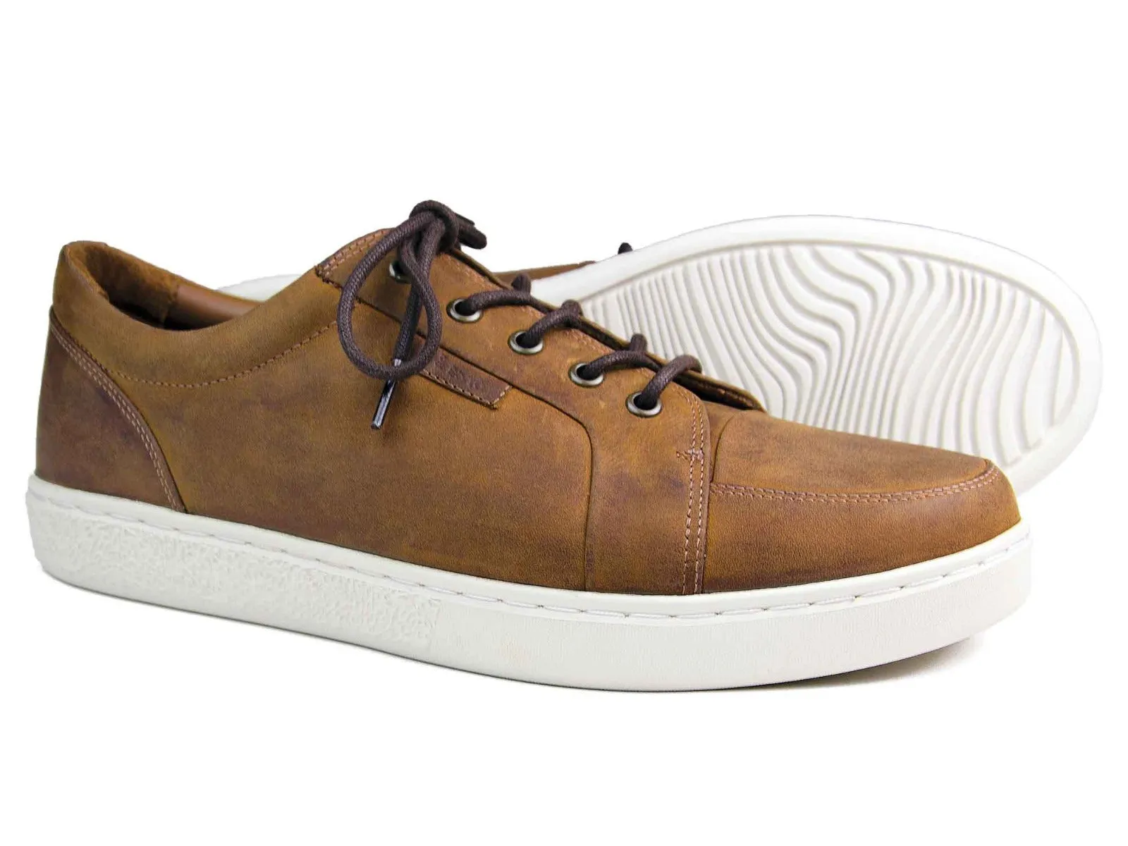 KENSINGTON Mens Light Weight Sneaker in Oiled Sand Nubuck by Orca Bay