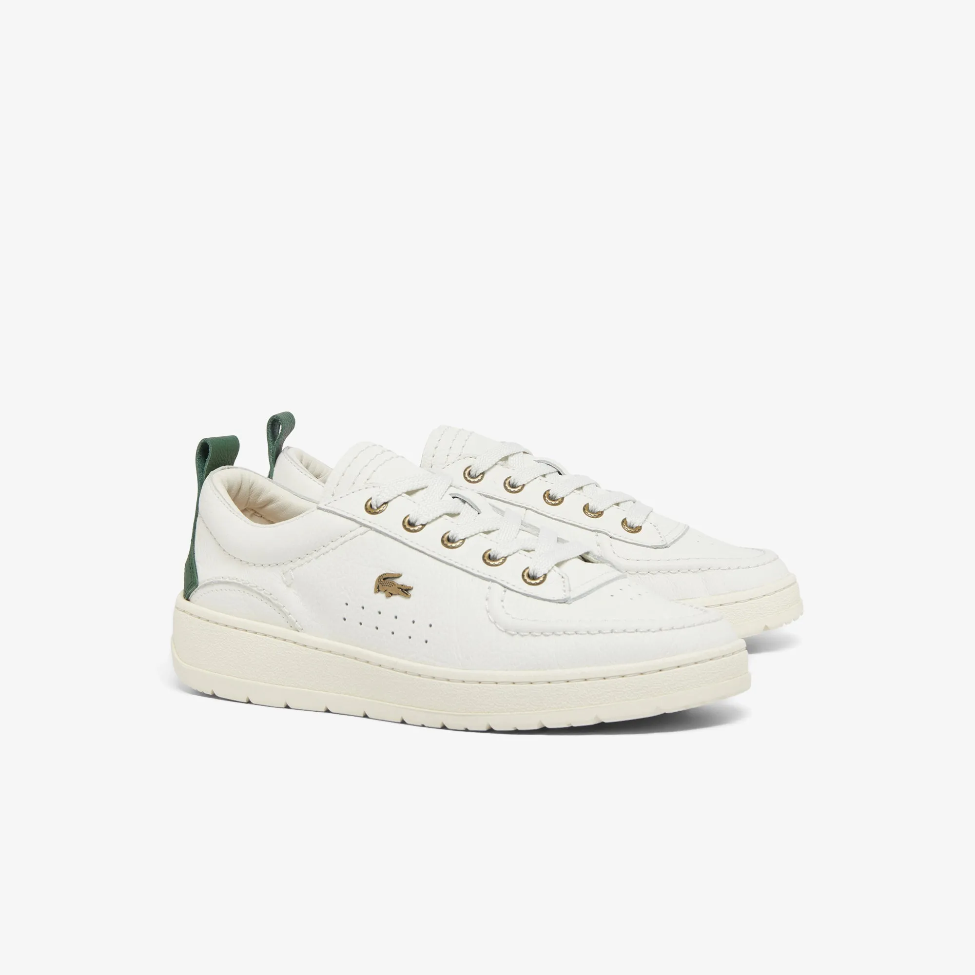 Lacoste Umpire - Off White/Dark Green