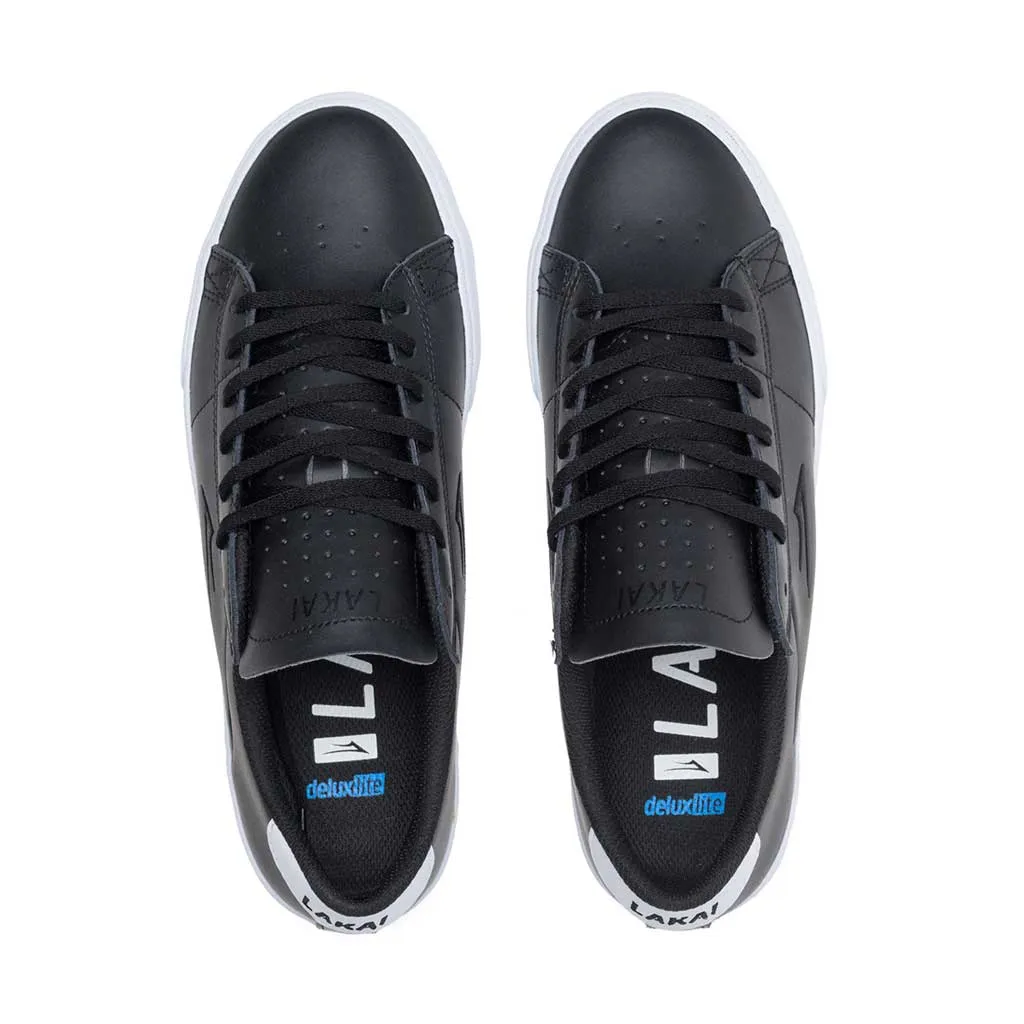 Lakai Newport Leather - Black Leather