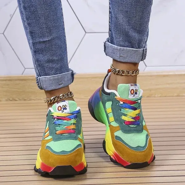 🔥LAST DAY 50%OFF🔥 2023 New Orthopedic Shoes | Rainbow Sneakers