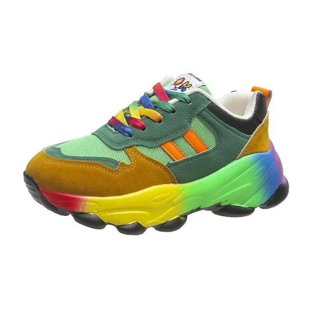 🔥LAST DAY 50%OFF🔥 2023 New Orthopedic Shoes | Rainbow Sneakers
