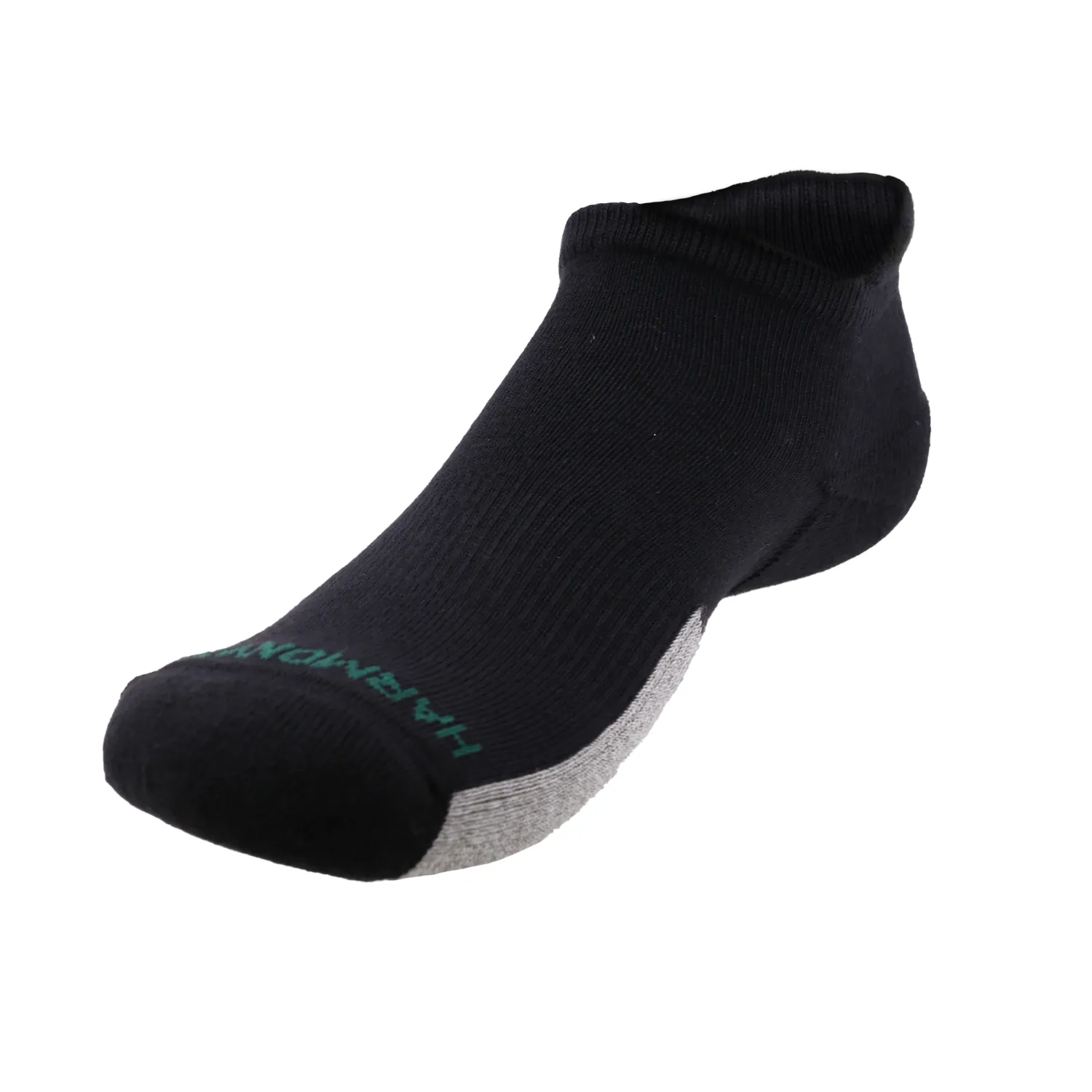 Low-Cut Grounding Socks • Black Organic Cotton