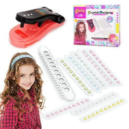 Lucyzero Toddler Girl Toys Age 4 5 6 Year Old Girls Gift Ideas, Hair Design Set Princess Toys for Kids 4-8, Hair Accessories Pretend Toy for 5 6 7 8 Year Old Girls Play Sets Christmas Birthday Gift