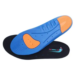 Memory Foam Shoe Inserts - Breathable Sport Shoe Insoles - Men (8.5-12), Women (9.5-13)