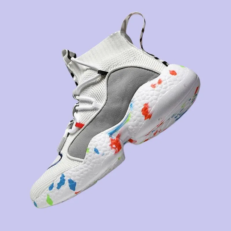 Men Sneakers Summer Fashion Running Shoes Breathable Men Vulcanize Shoes Flat Soft tennis Shoes
