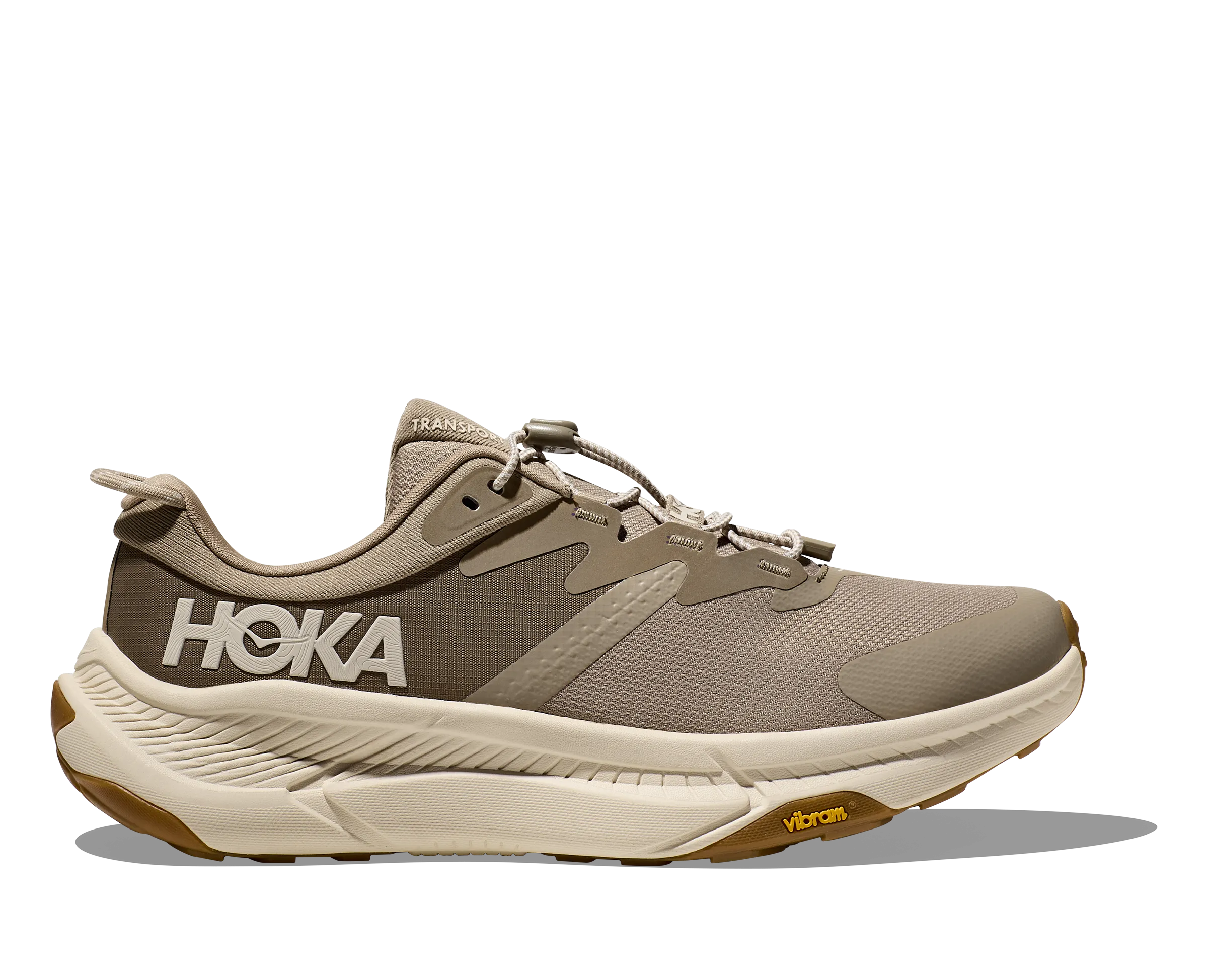 Men's Hoka Transport Color: Dune / Eggnog