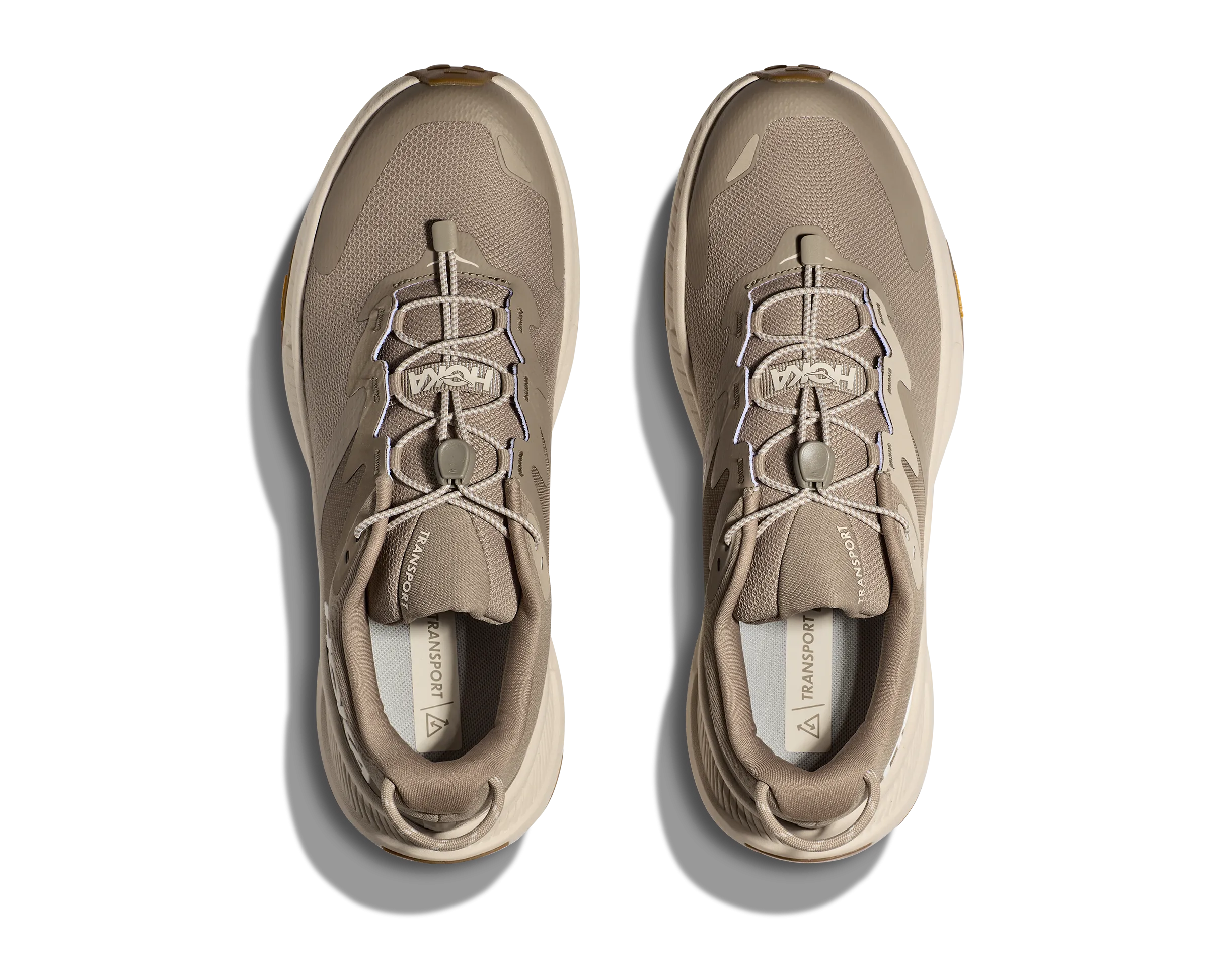 Men's Hoka Transport Color: Dune / Eggnog