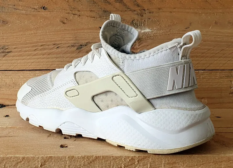 Nike Air Huarache Run Ultra Trainers UK4.5/US5Y/EU37.5 847569-100 Triple White
