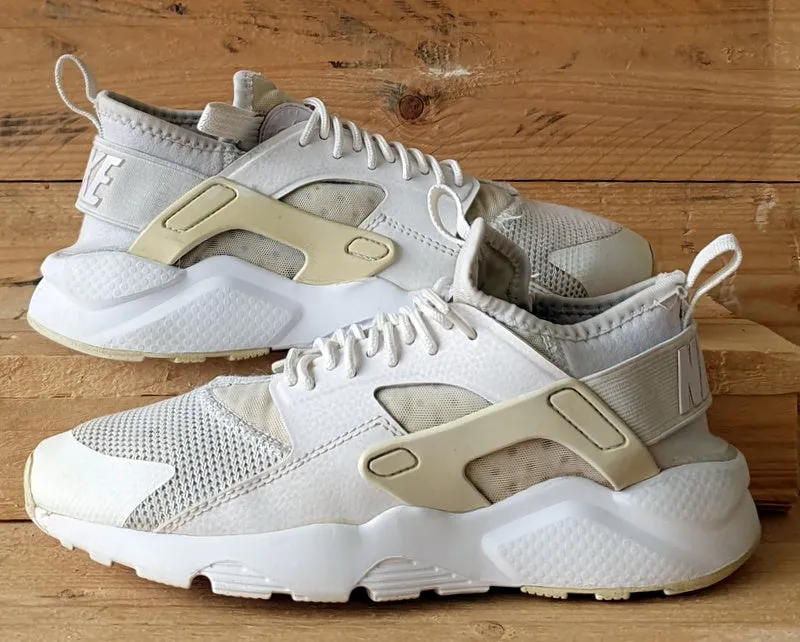 Nike Air Huarache Run Ultra Trainers UK4.5/US5Y/EU37.5 847569-100 Triple White
