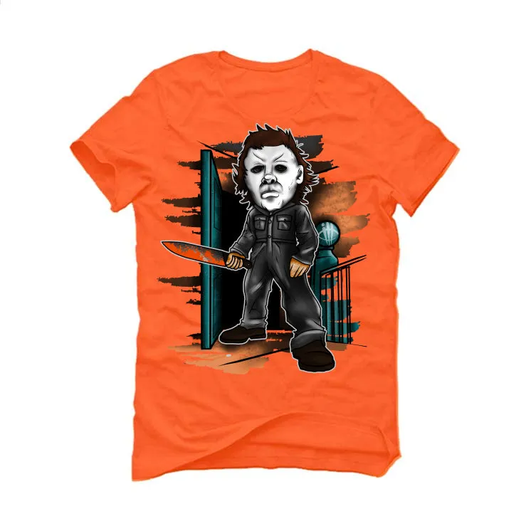 Nike Dunk Low “Halloween” Orange T-Shirt (Myers)