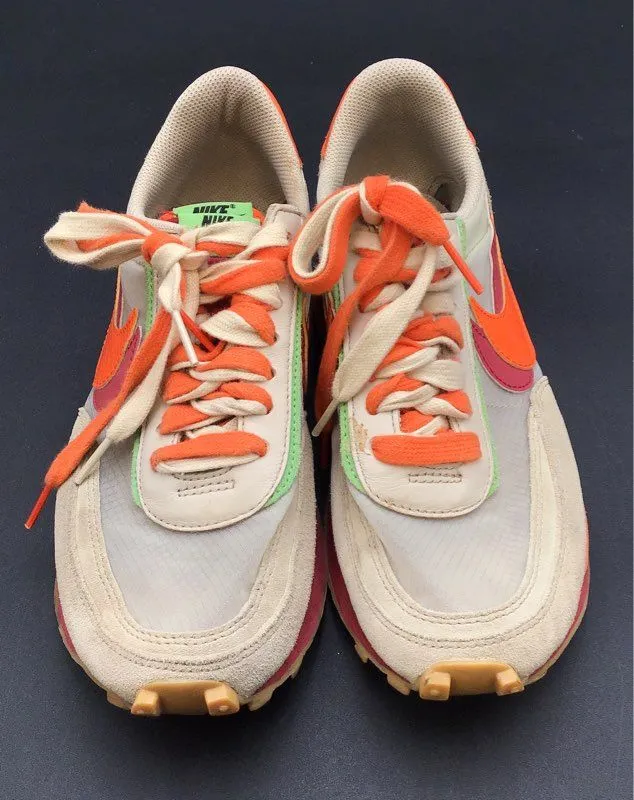 Nike Men's Sacai x Clot DH1347-100 Multicolor Low-Top Athletic Shoes - Size 7.5