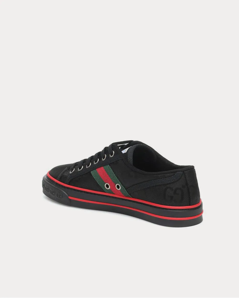 Off The Grid GG-jacquard Nero Low Top Sneakers