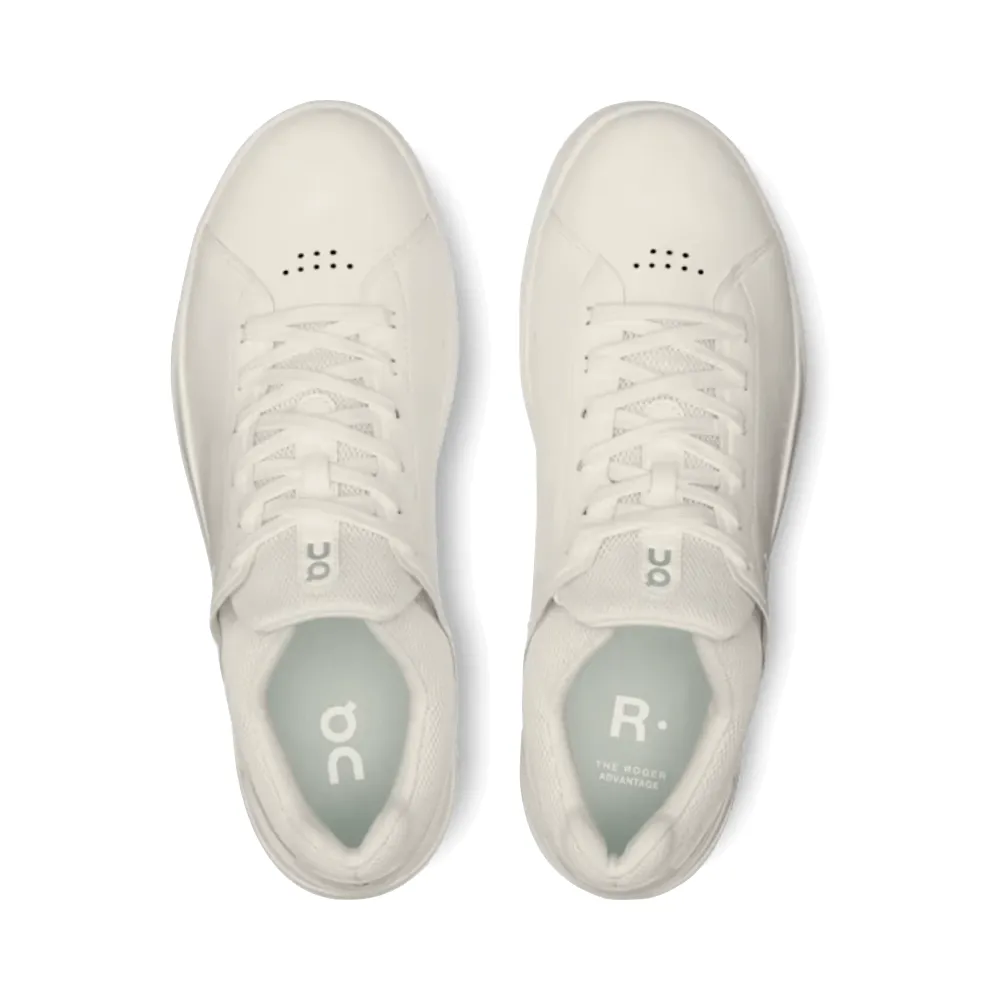 On Men's THE ROGER Advantage Sneaker in All White