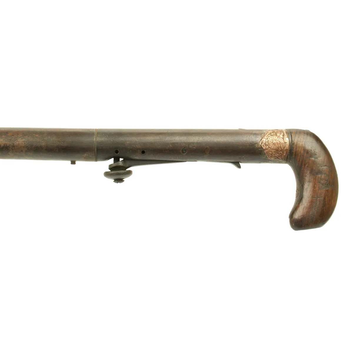 Original British Victorian DAY'S PATENT Walking Stick Percussion Gun - Circa 1850