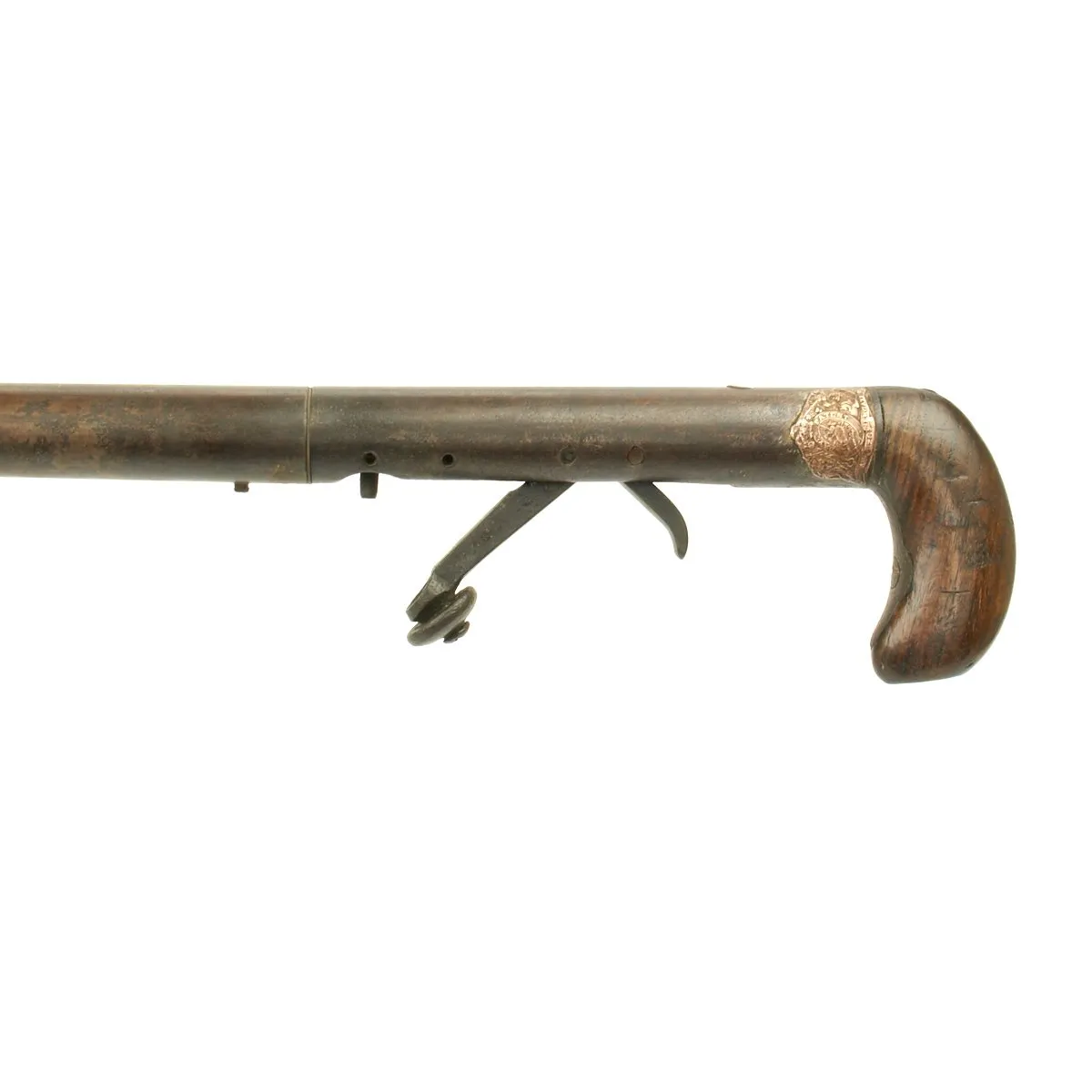 Original British Victorian DAY'S PATENT Walking Stick Percussion Gun - Circa 1850