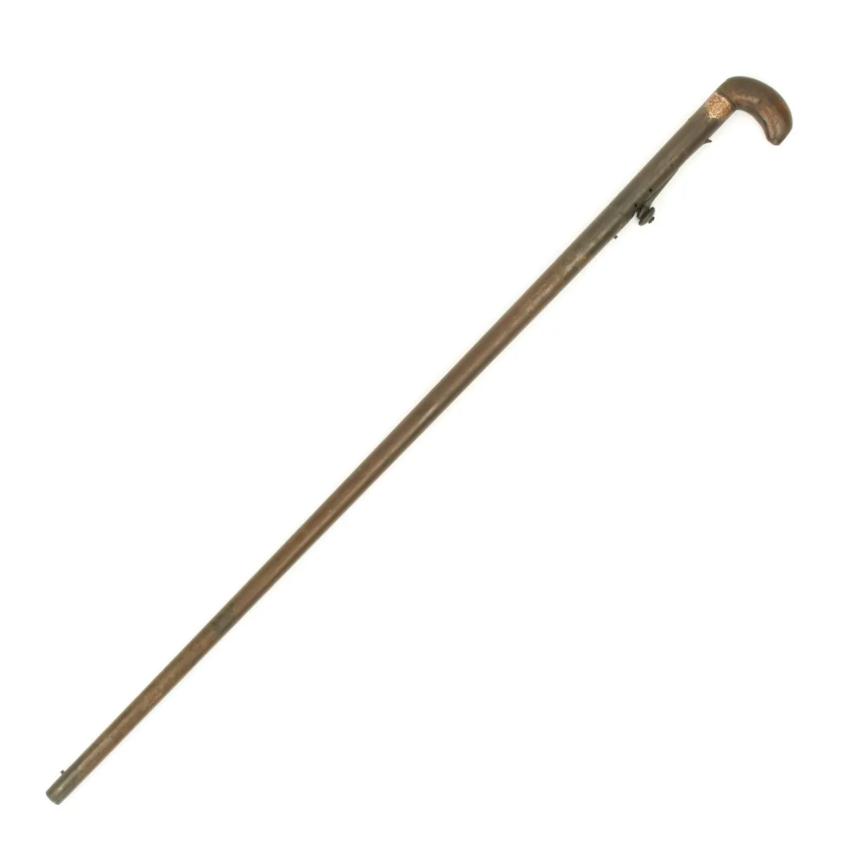 Original British Victorian DAY'S PATENT Walking Stick Percussion Gun - Circa 1850