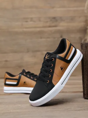 P PRESTIGEVIBE Men's Low-Top Casual Canvas Sneakers Skateboard Shoes, Daily Commute Fashion Multicolor Sports Shoes, Match Leggings Outdoor Walking