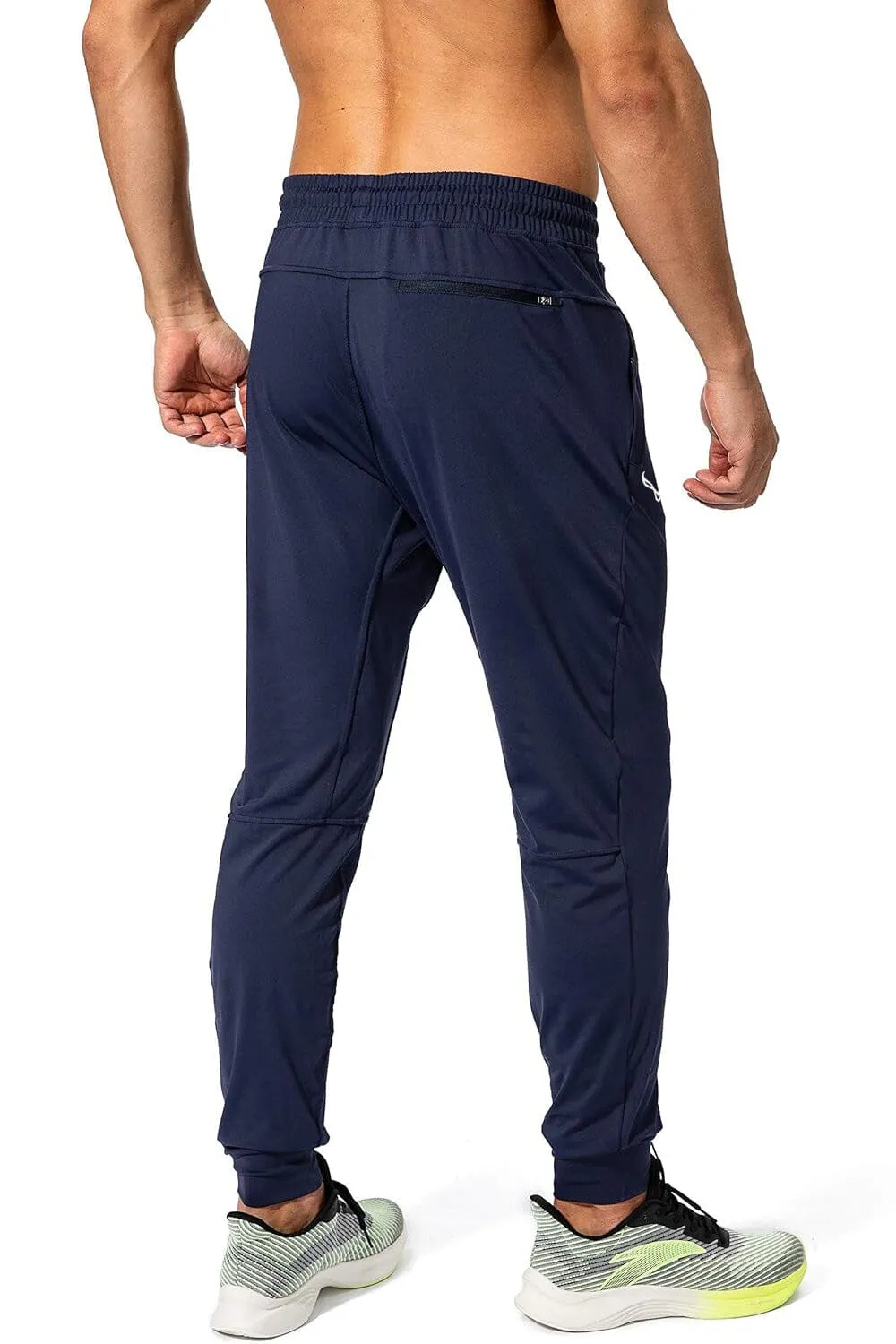 Polo Athletica Men's Tapered Sweatpants with Zipper Pockets