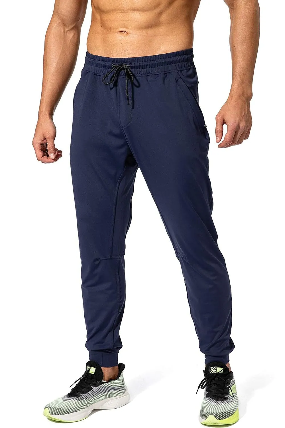 Polo Athletica Men's Tapered Sweatpants with Zipper Pockets