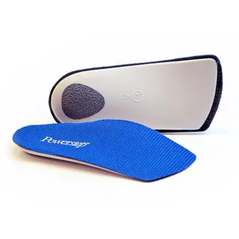Powerstep SlimTech 3/4 Length Orthotic Supports [SlimTech 3/4 Length] - CLEARANCE
