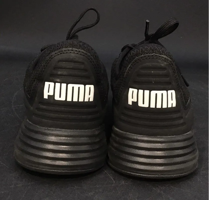 PUMA Men's Tropus 193159-01 Black Athletic Shoes - Size 7.5