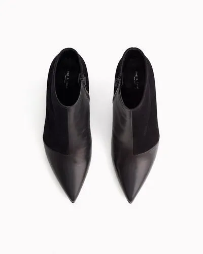 Rag & Bone - Beha Moto Ankle Boot in Black