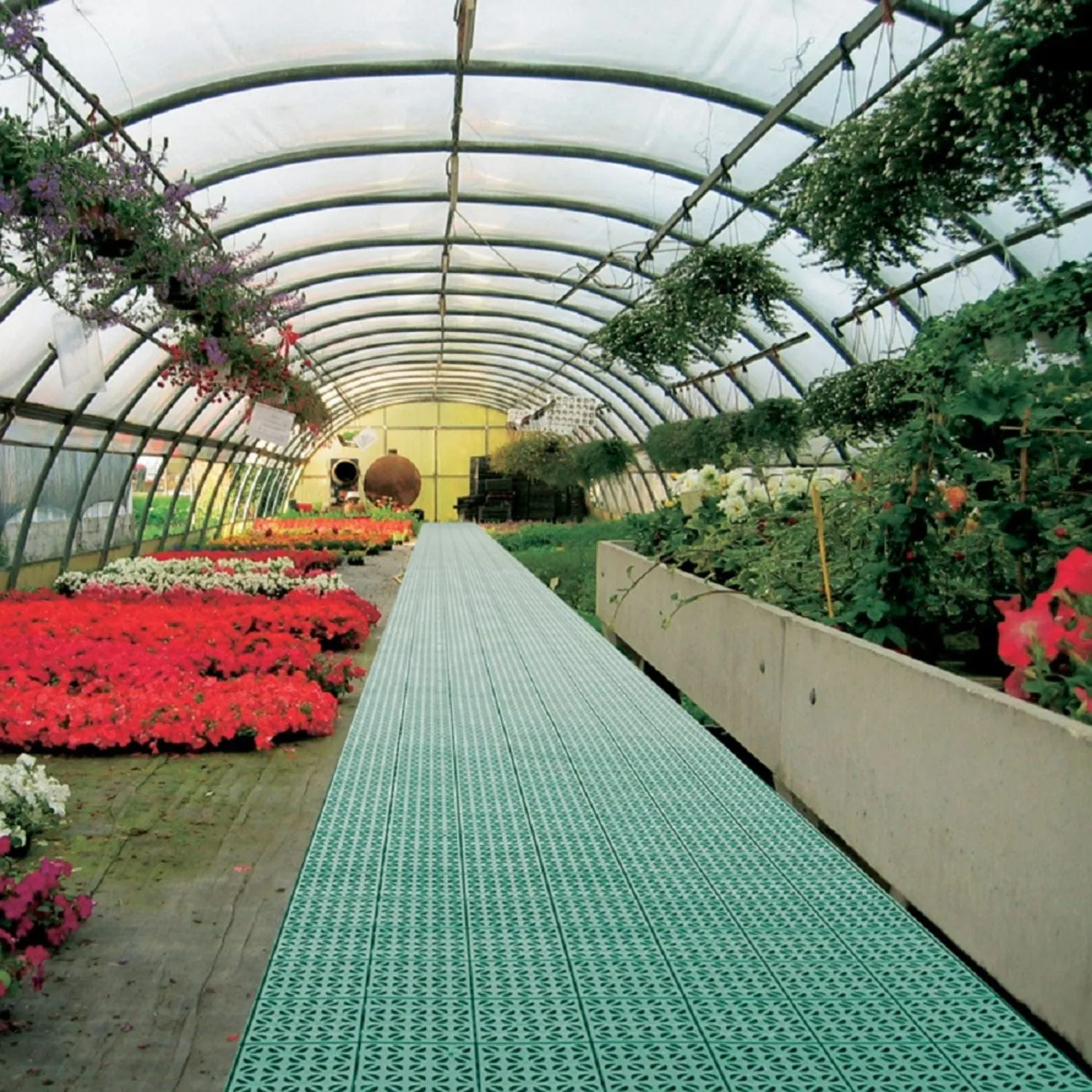 Riverstone | MONT 12' Greenhouse Interlocking Flooring System - 31 Tiles Kit