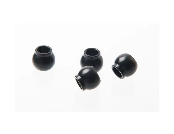 ROCHE made P12/P10 Pivot Ball, Front Suspension, POM, 4 pcs (340175)