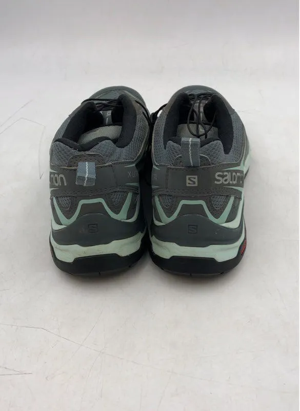 Salomon Women's X Ultra 401669 Gray Lace-Up Low-Top Athletic Shoes - Size 7.5