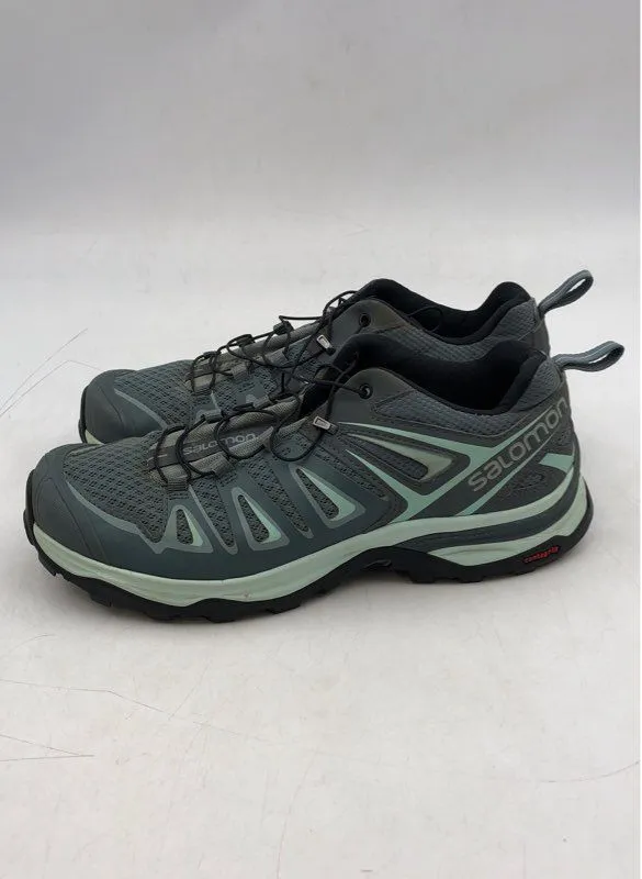 Salomon Women's X Ultra 401669 Gray Lace-Up Low-Top Athletic Shoes - Size 7.5