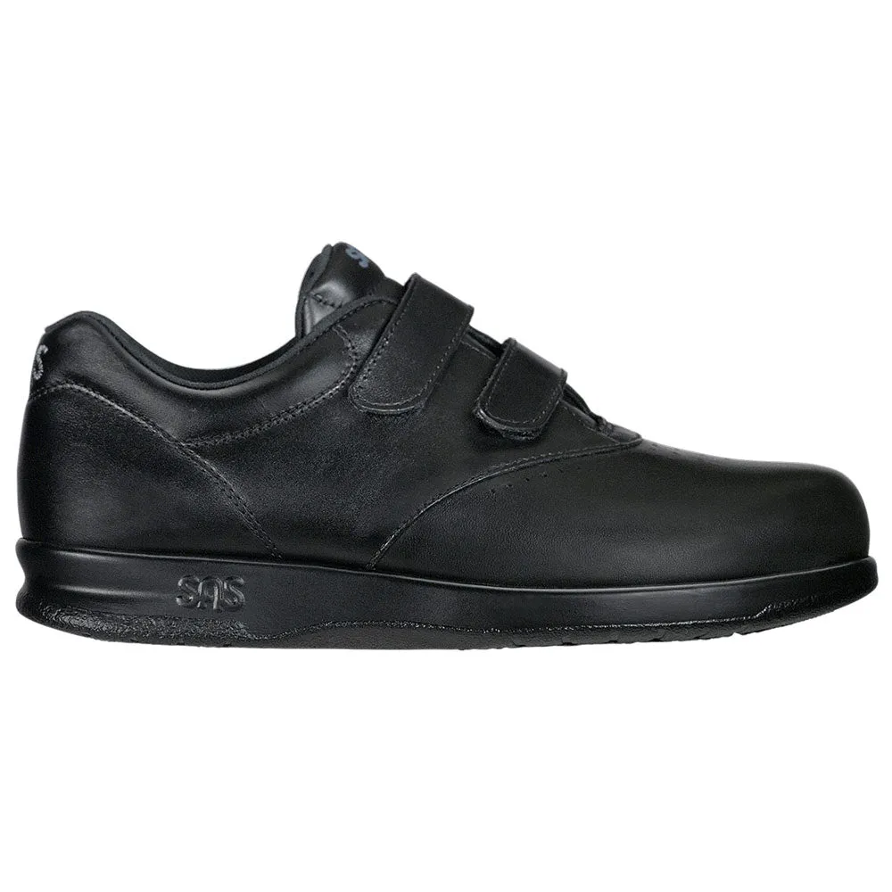 SAS Me Too Black Leather (Women's)