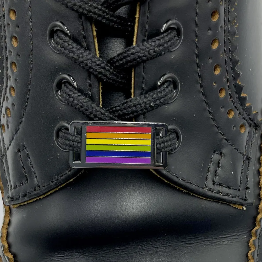 Shoelace Tags - Gay Pride Rainbow Flag