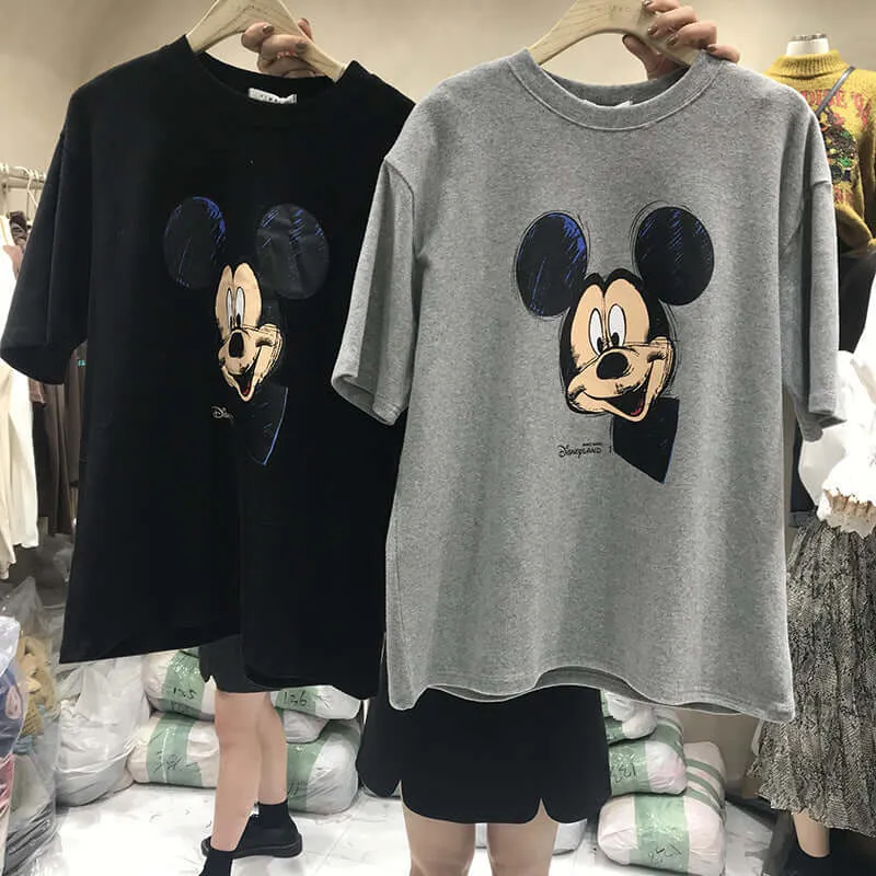 Short-sleeved 2021T shirt female port, retro shot, red fashion foreign gas, ladies, Hong Kong